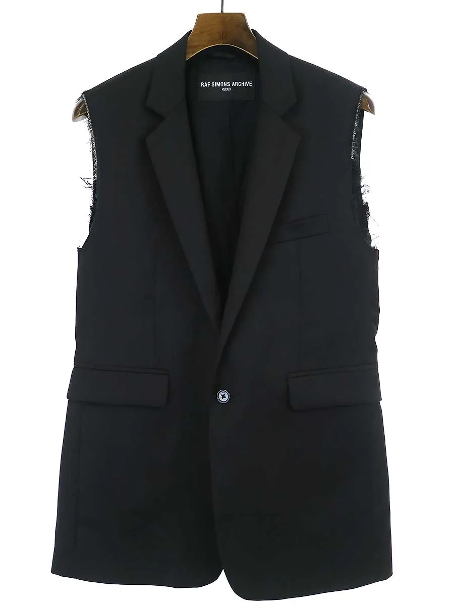 RAF SIMONS ラフシモンズ ARCHIVE REDUX 21SS 1999SS復刻 ノースリーブジャケット