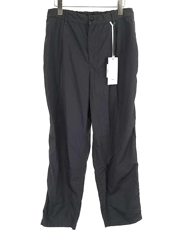 Graphpaper グラフペーパー 22SS Garment Dyed Poplin Tapered Slacks パンツ