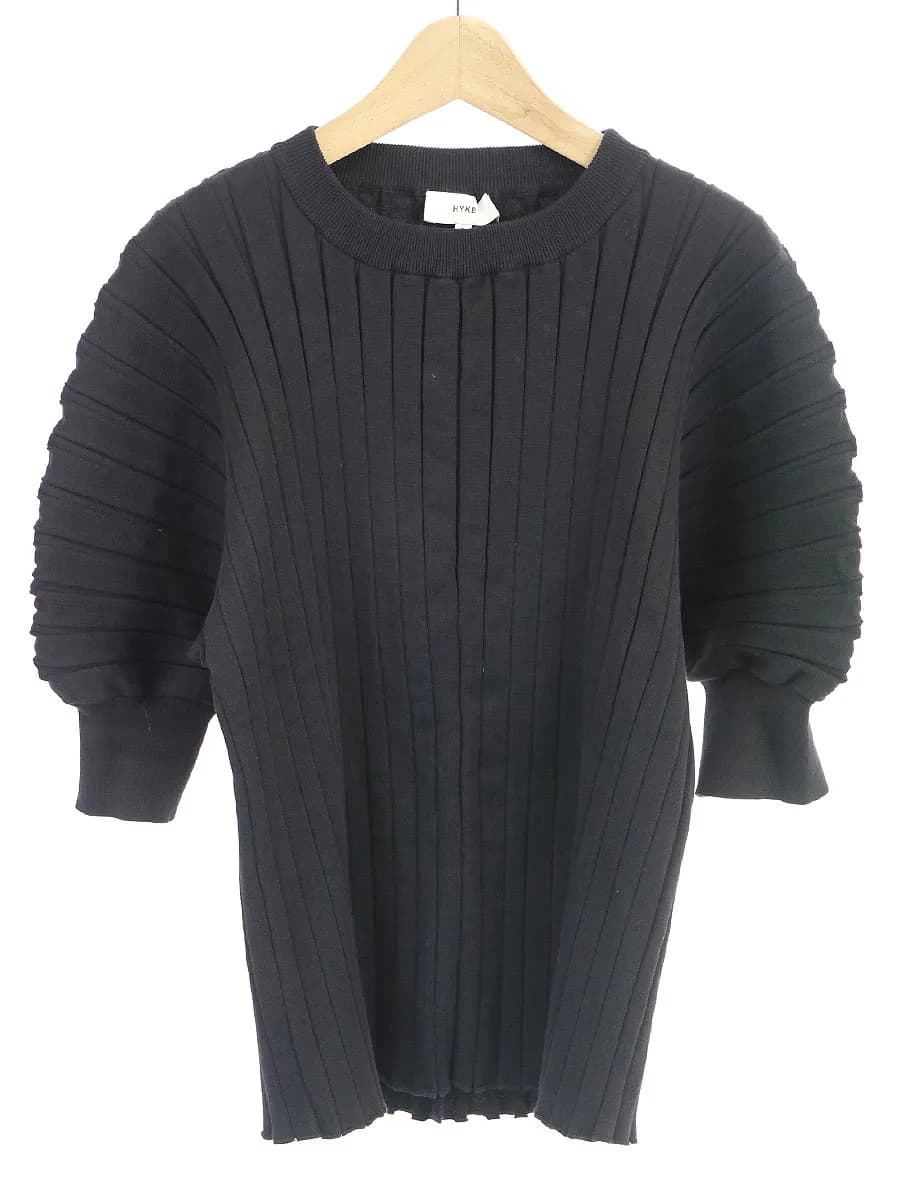 HYKE ハイク 20SS プリーツデザイントップス