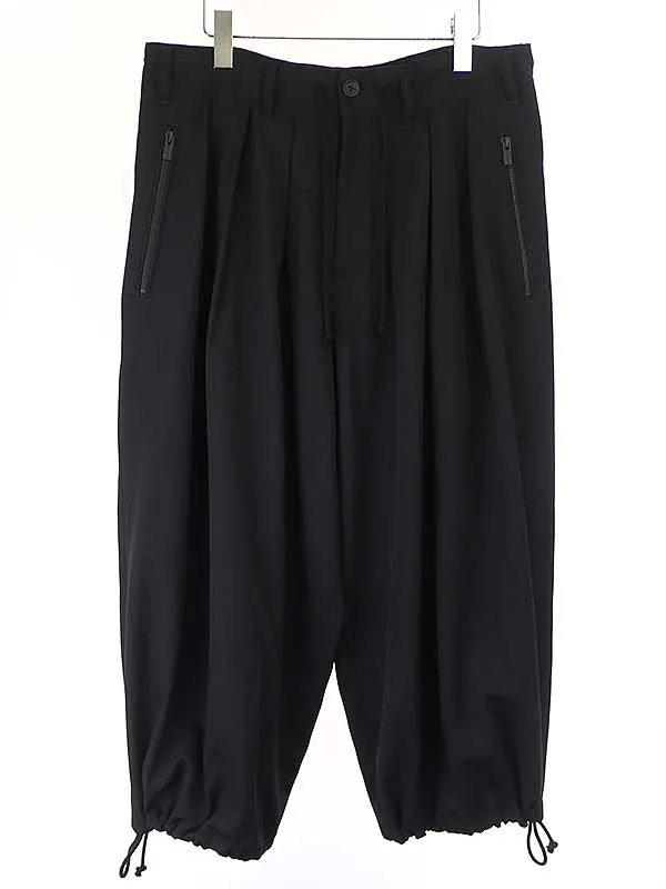 Yohji Yamamoto ヨウジヤマモトプールオム 21AW O-ファスナー付きバルーンパンツ