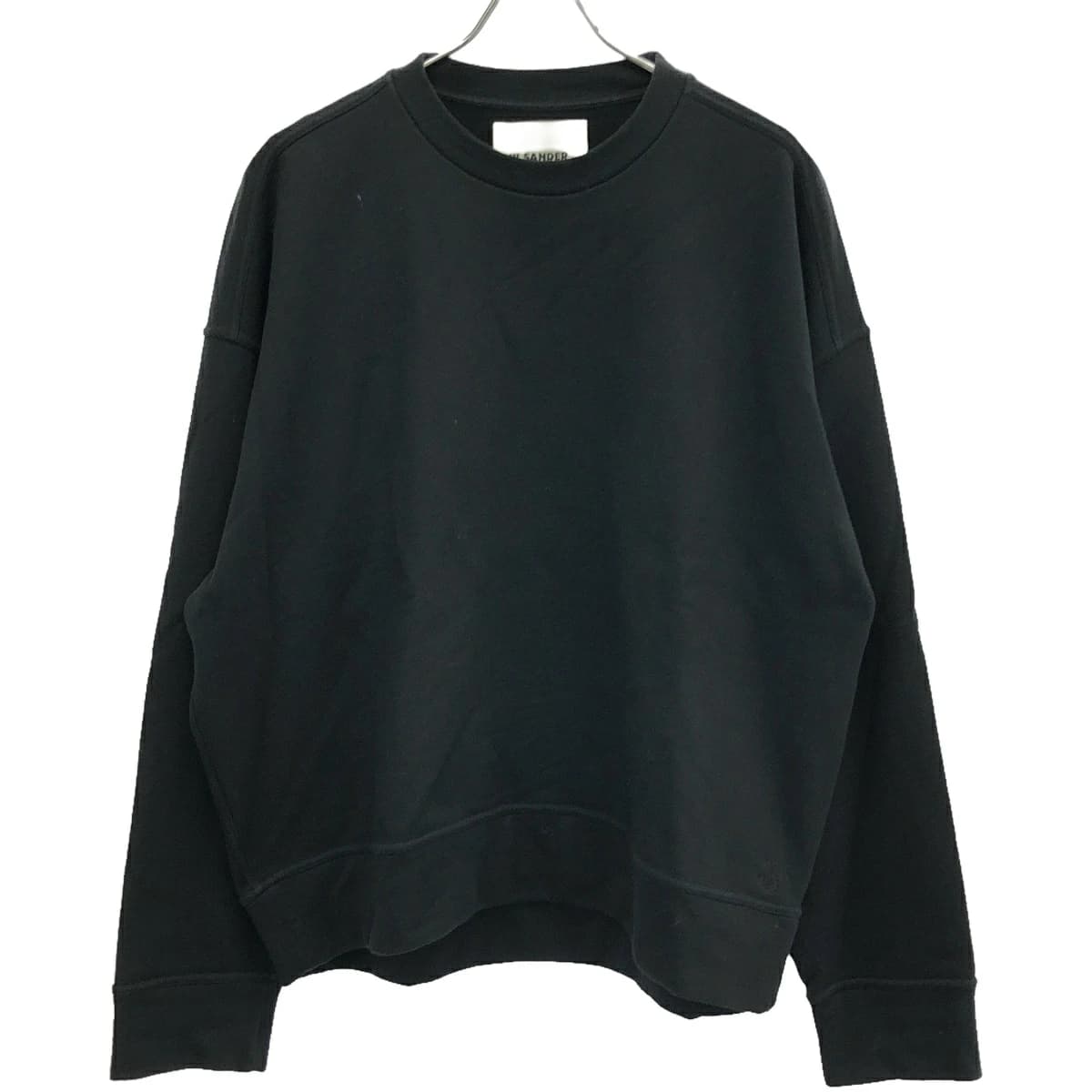 JIL SANDER ジルサンダープラス Wide Size Logo Longsleeve Sweat T Shirt オーバーサイズスウェットトレーナー