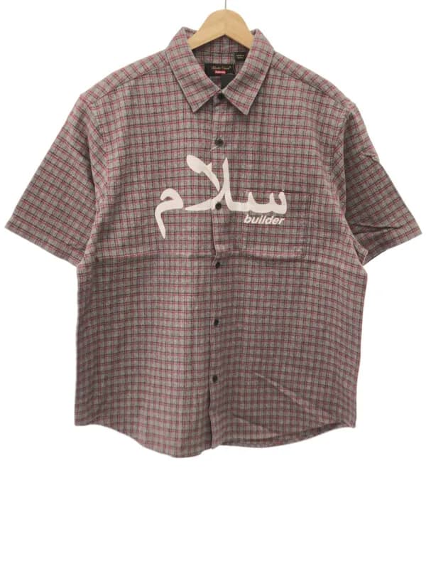 Supreme シュプリーム×アンダーカバー 23SS S/S Flannel Shirt プリントフランネルシャツ