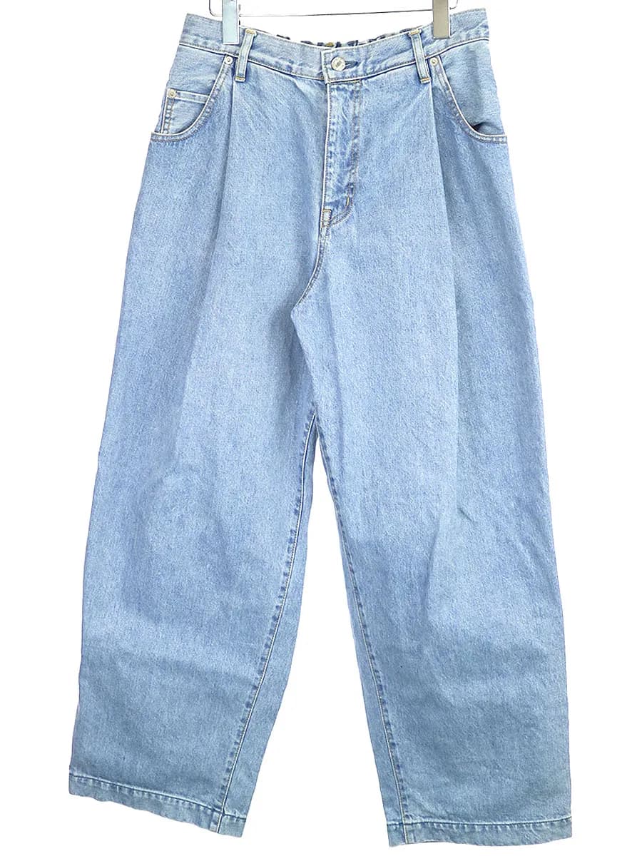 NEON SIGN ネオンサイン WIDE DENIM SLACKS ワイドデニムパンツ