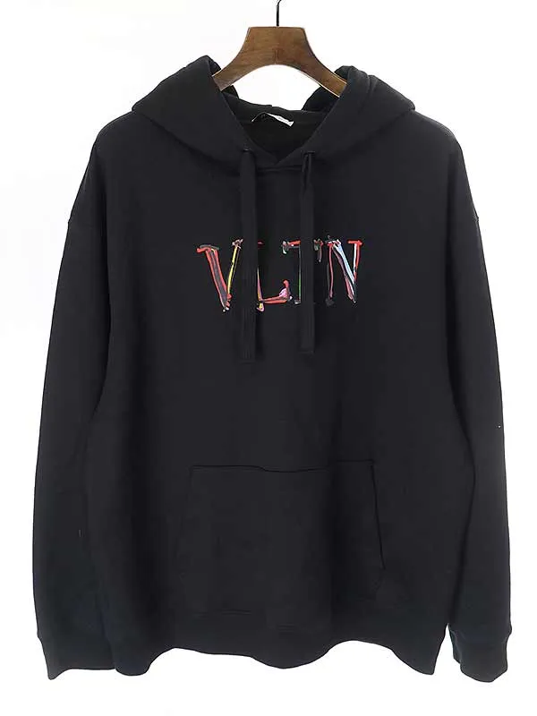 VALENTINO ヴァレンティノ 21SS VLTN マルチカラーロゴプリントパーカー