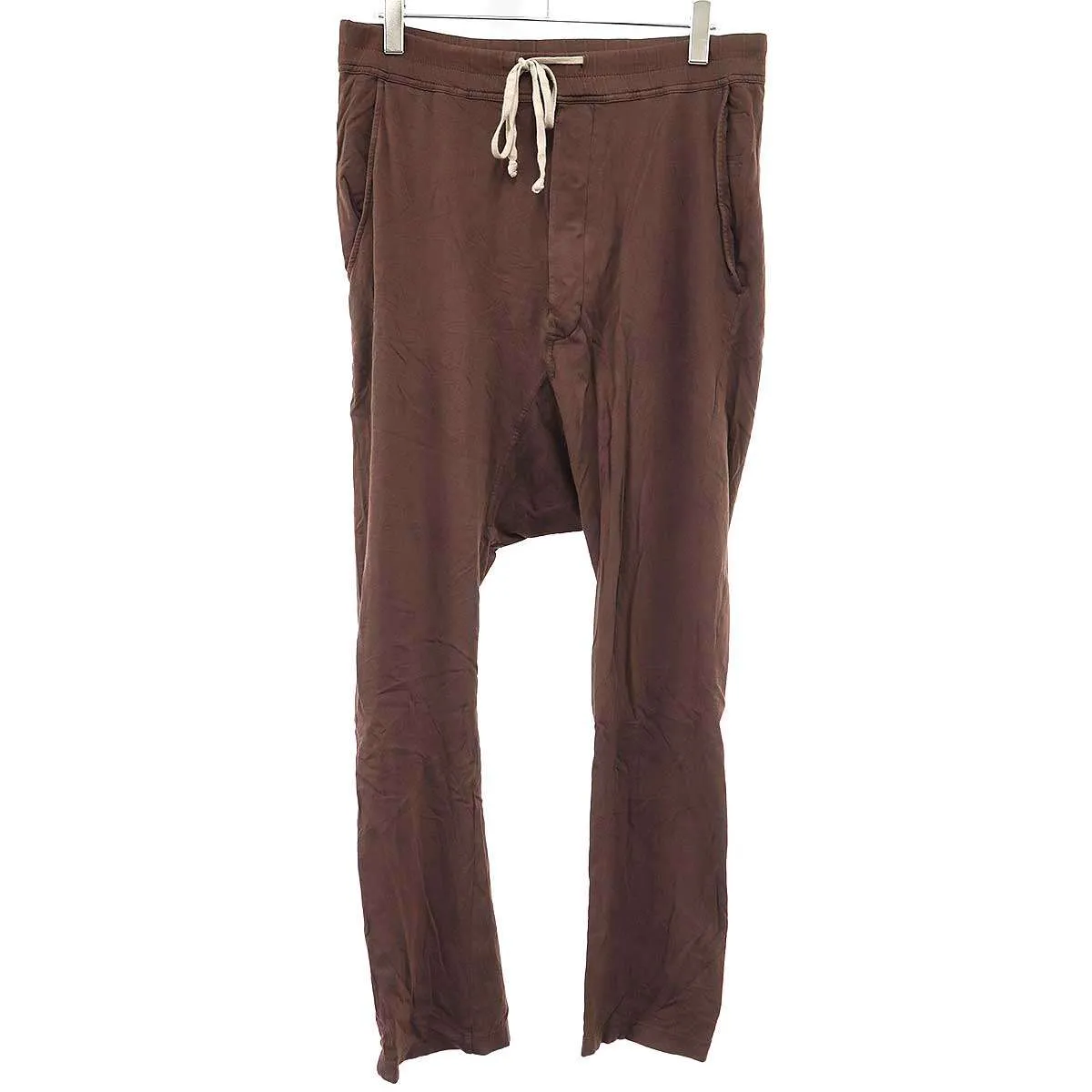Rick Owens ダークシャドウバイリックオウエンス 14AW ドローストリングサルエルパンツ DU14F4274-R
