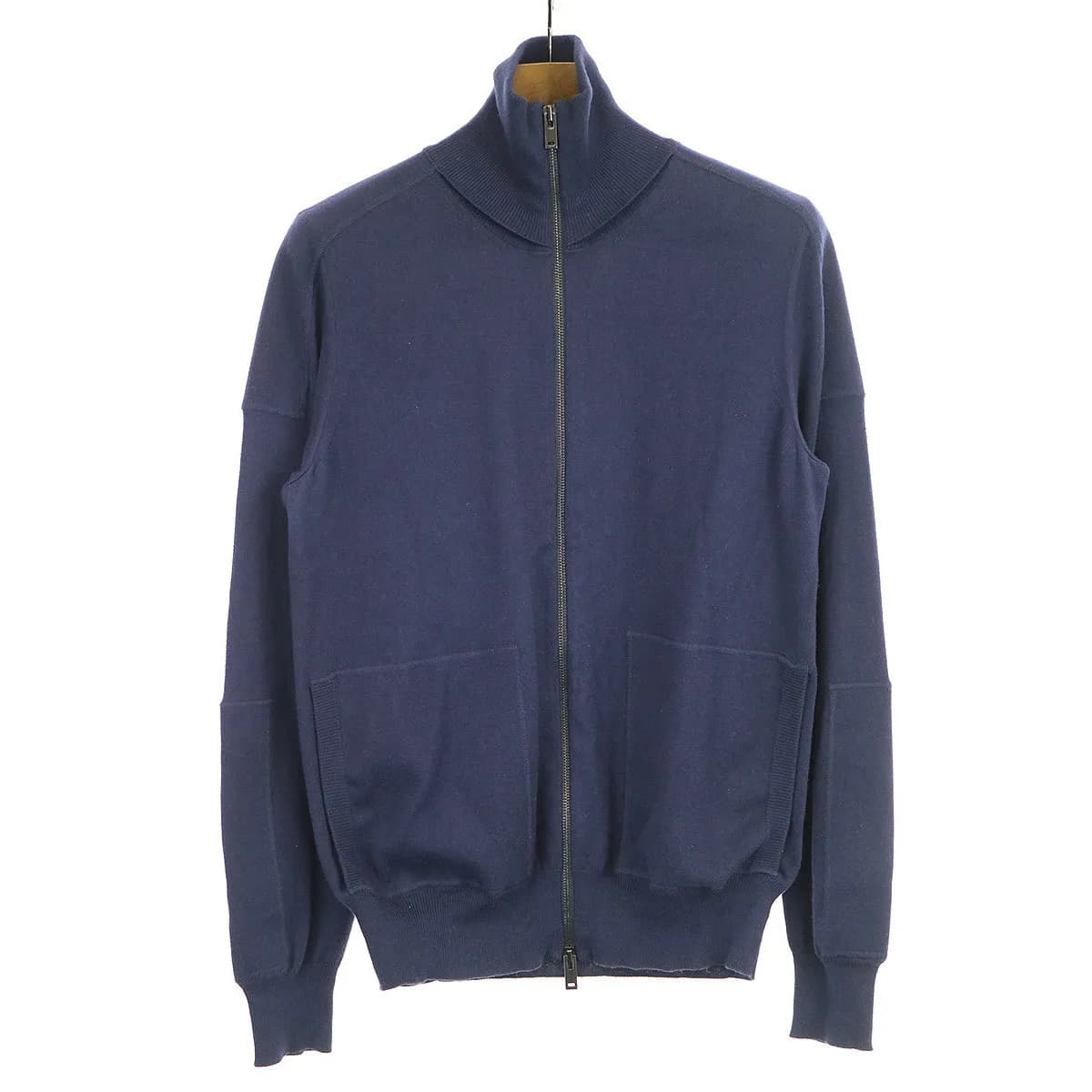 Maison Margiela Maison Martin Margiela14 15SS コットンカシミヤジップアップニットセーター