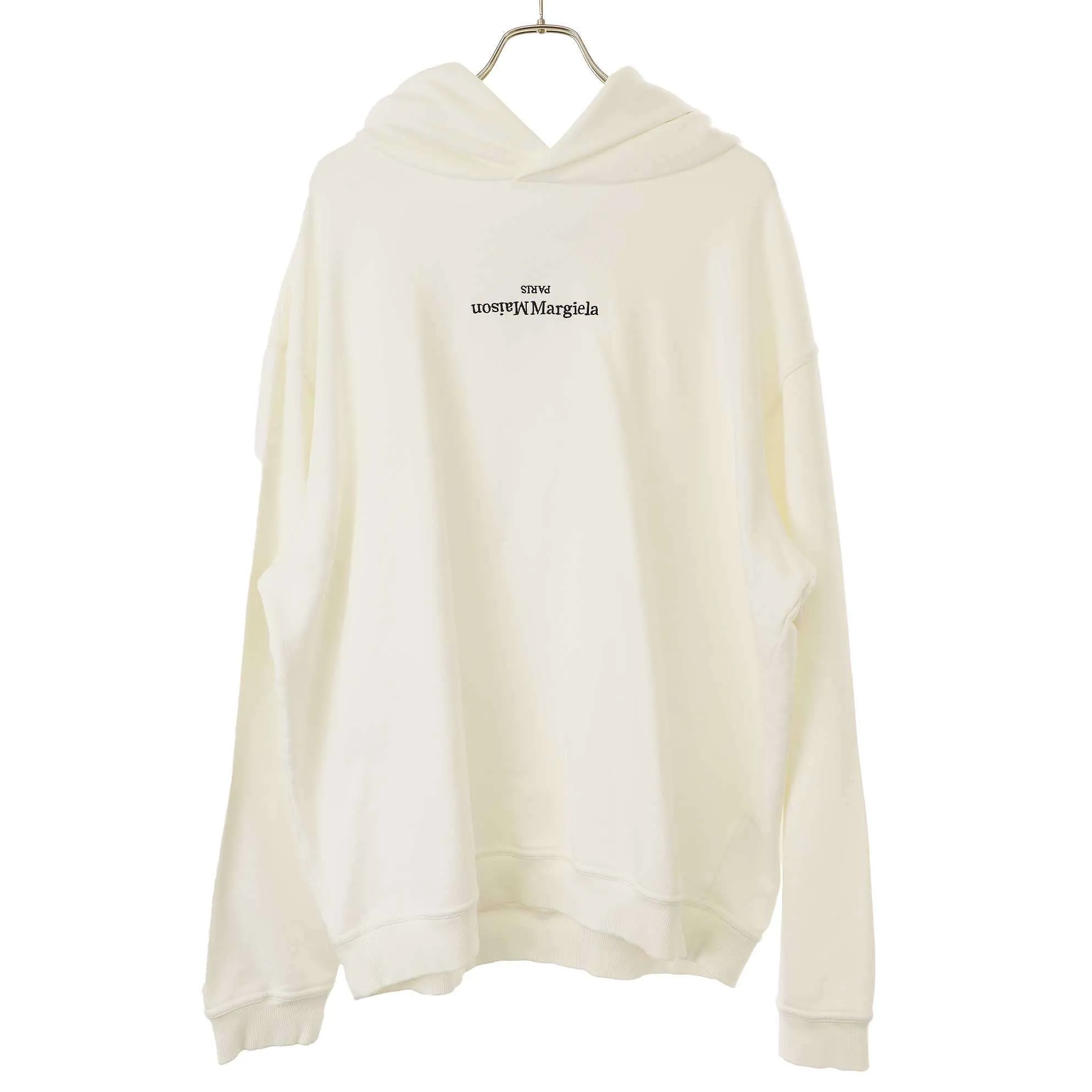Maison Margiela メゾン マルジェラ 22SS ロゴエンブロイダリープルオーバーパーカー