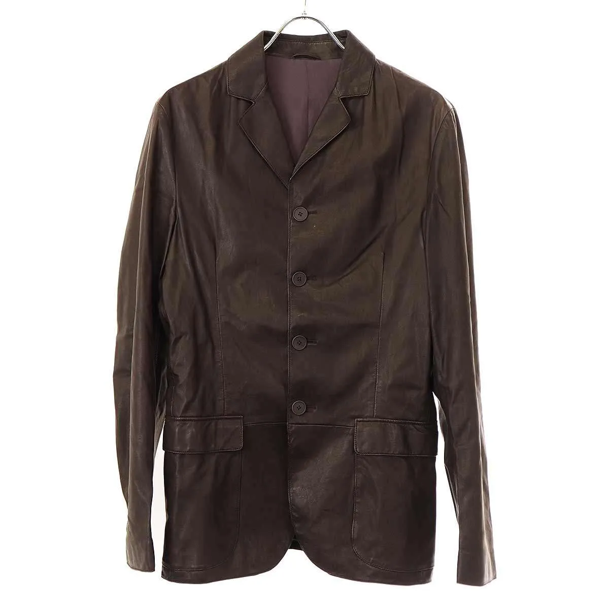 BOTTEGA VENETA ボッテガヴェネタ レザーテーラードジャケット 221384 VN310