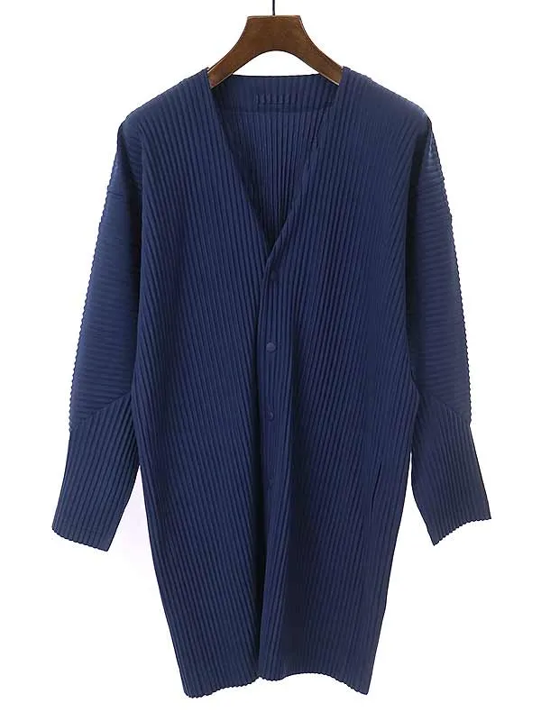 ISSEY MIYAKE オム プリッセ イッセイ ミヤケ 20AW プリーツロングカーディガン