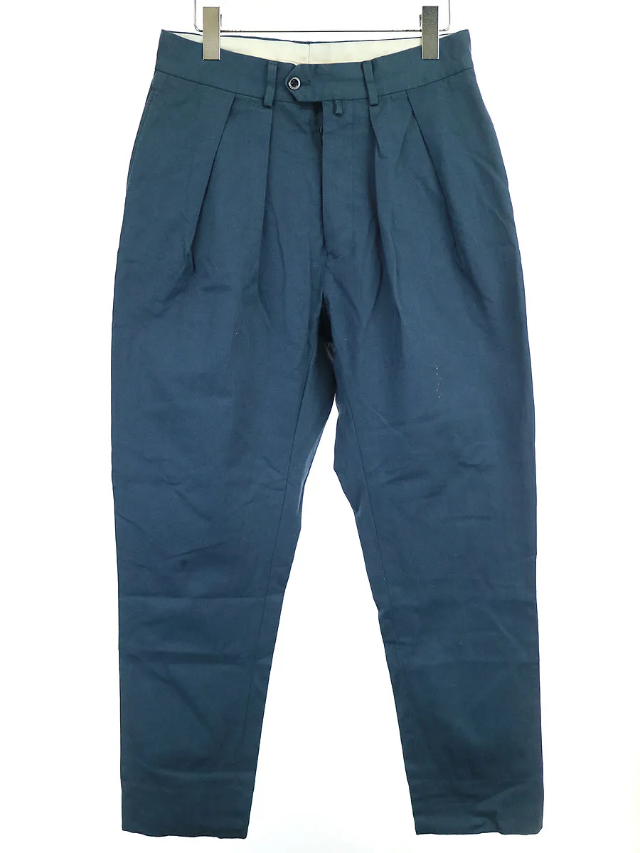 NEAT ニート 20SS gramme huit別注 ORMEZZANO CHINO CLOTH Tapered タックパンツ
