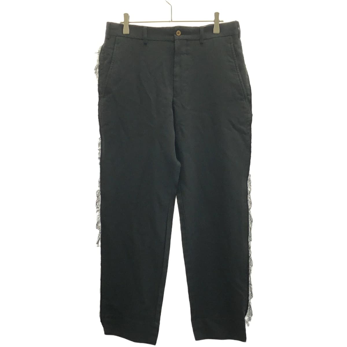 COMME des GARCONS コムデギャルソンオムドゥ 23SS ポリエステル縮絨サイドカットオフパンツ DK-P040
