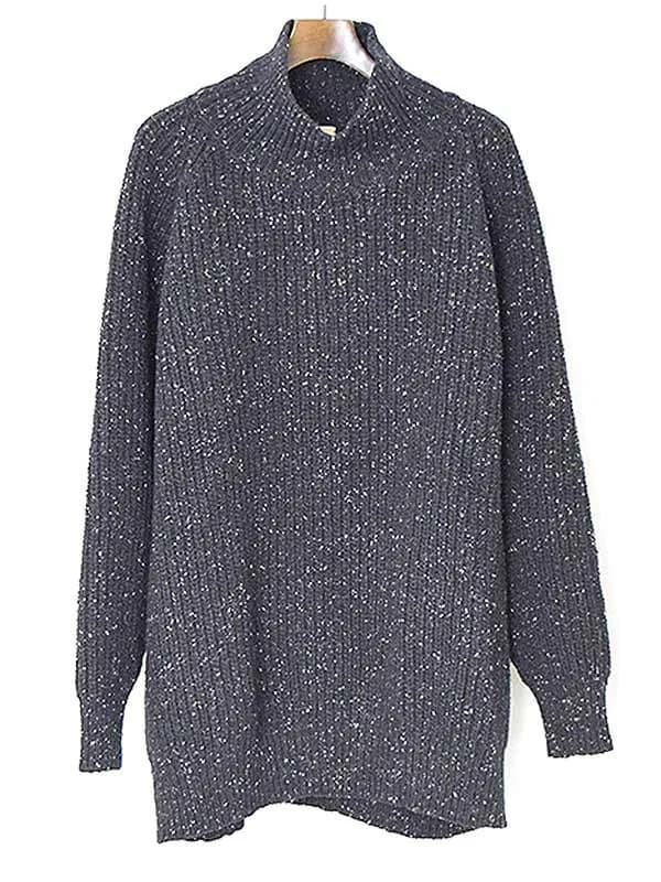 O PROJECT オープロジェクト 16AW オーバーサイズタートルネックニットセーター