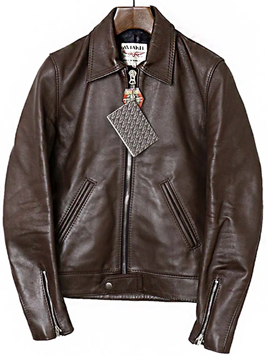 Lewis Leathers ルイスレザー CORSAIR コルセア タイトフィットシングルレザーライダースジャケット