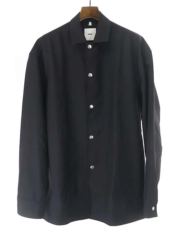 OAMC オーエーエムシー JAMMER SHIRT ポリエステルオーバーサイズシャツ