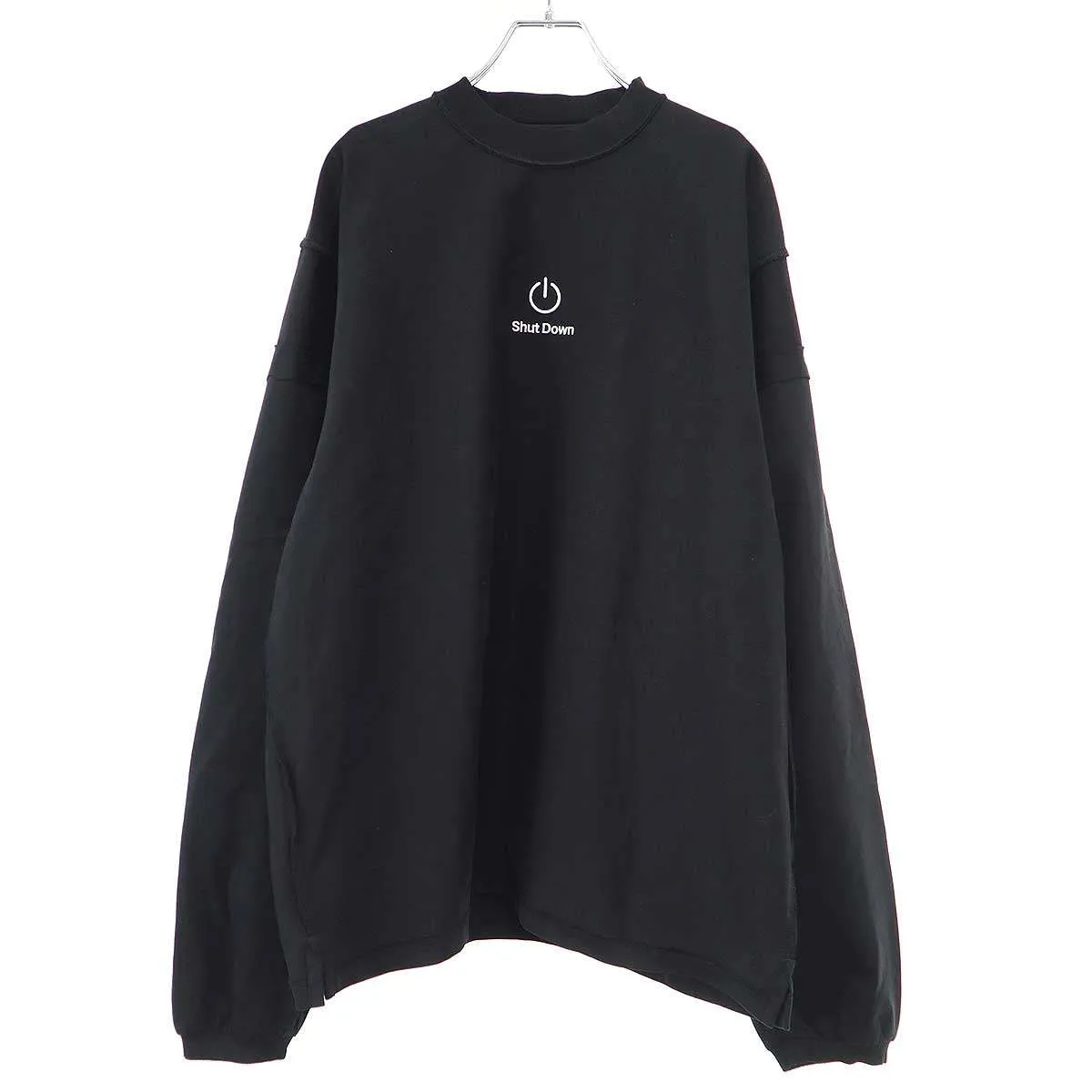 VETEMENTS ヴェトモン 25AW Shut Down レイヤードロングスリーブTシャツ