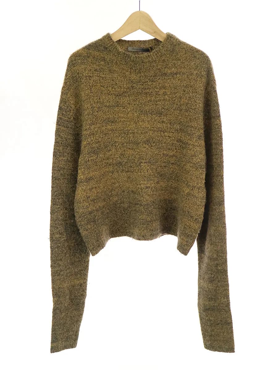 denis colomb デニス コロン 17AW High and Seek別注 Crazy Long Sleeve Cashmere Knit クレイジーロングスリーブカシミヤニットセーター