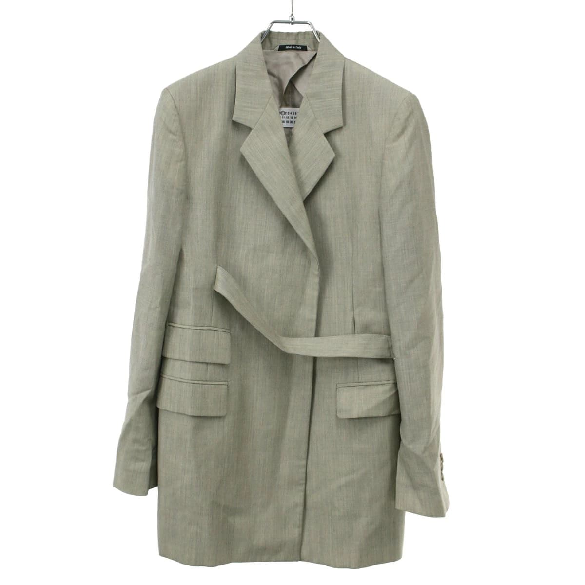 Maison Margiela メゾン マルジェラ 20SS ベルテッドロングジャケット S51BN0376 S52583