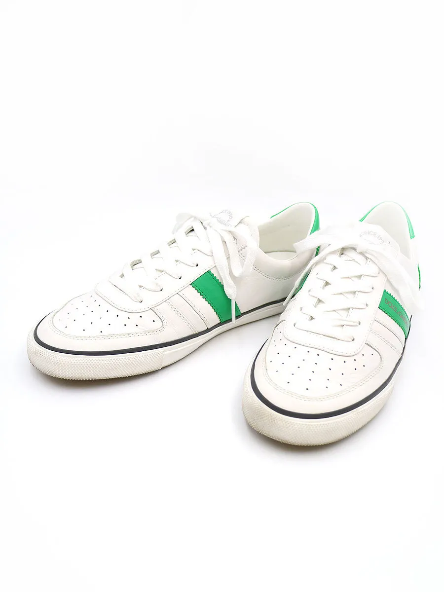 DOLCE&GABBANA ドルチェ&ガッバーナ 15SS レザーローカットスニーカー