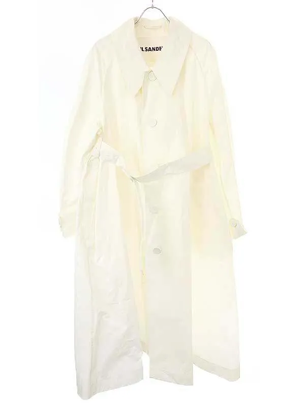 JIL SANDER ジルサンダー 21SS Silk Mix Trench Coat コットンシルクトレンチコート