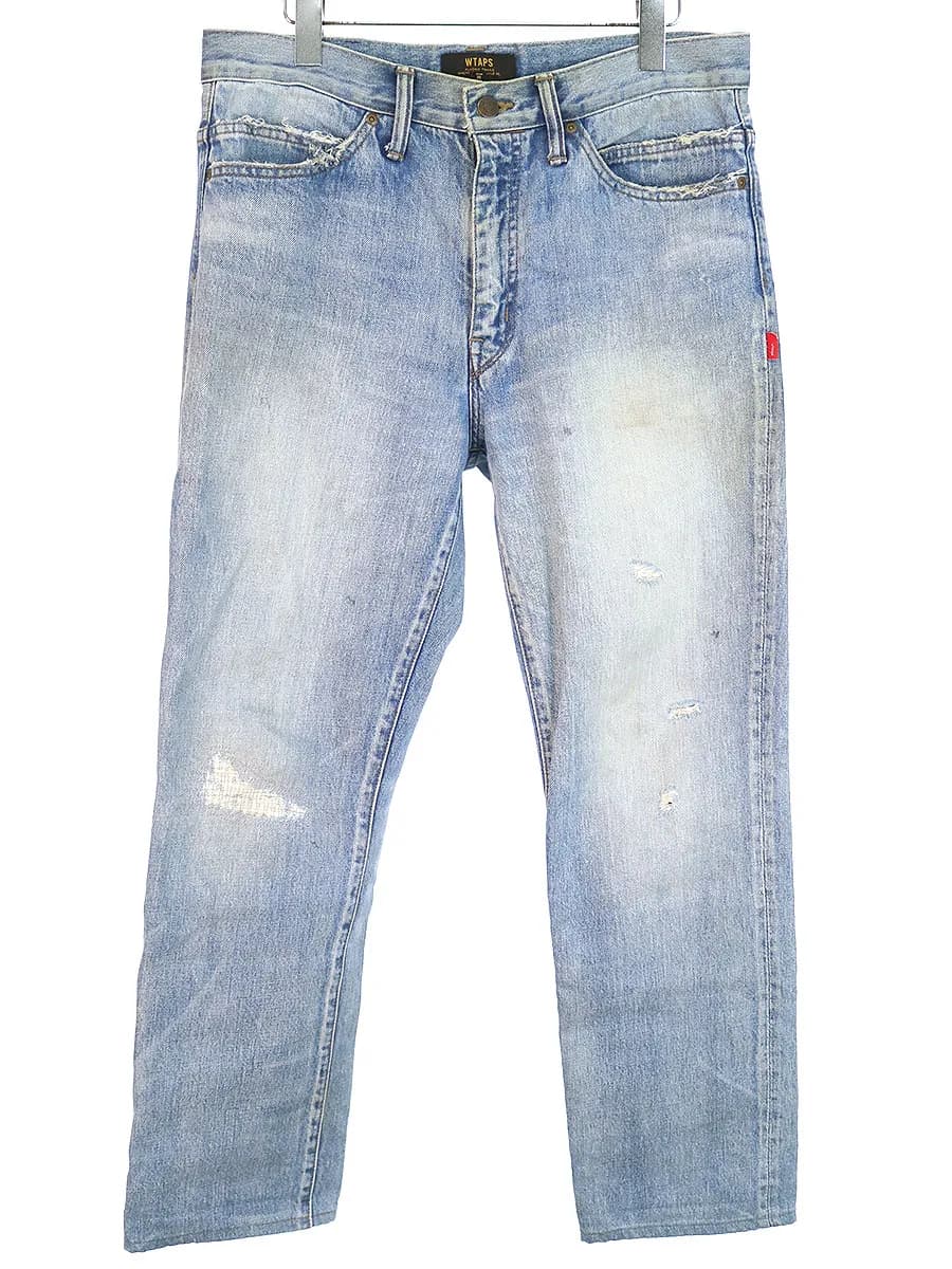 WTAPS ダブルタップス 17SS BLUES.SKINNY TRASH デニムパンツ