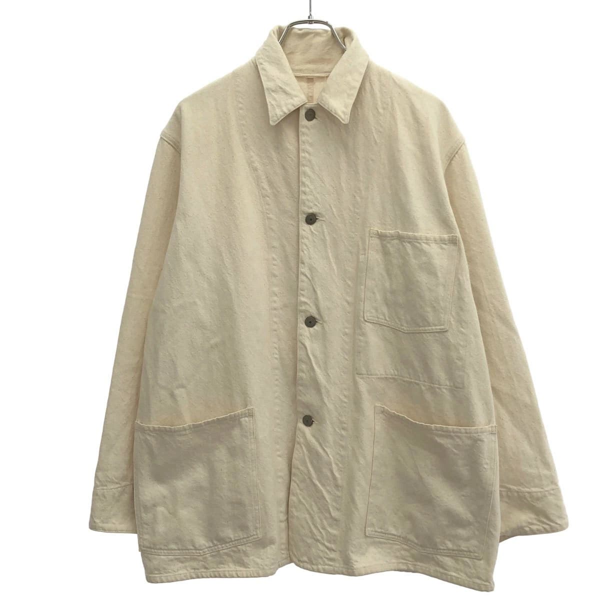 COMOLI コモリ 21SS エクリュデニムワークジャケット T01-01005
