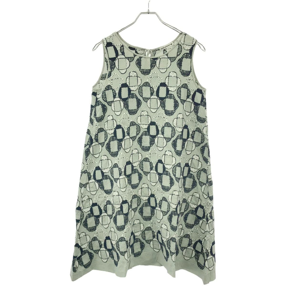 mina perhonen ミナペルホネン 14SS veronica コットンノースリーブワンピース