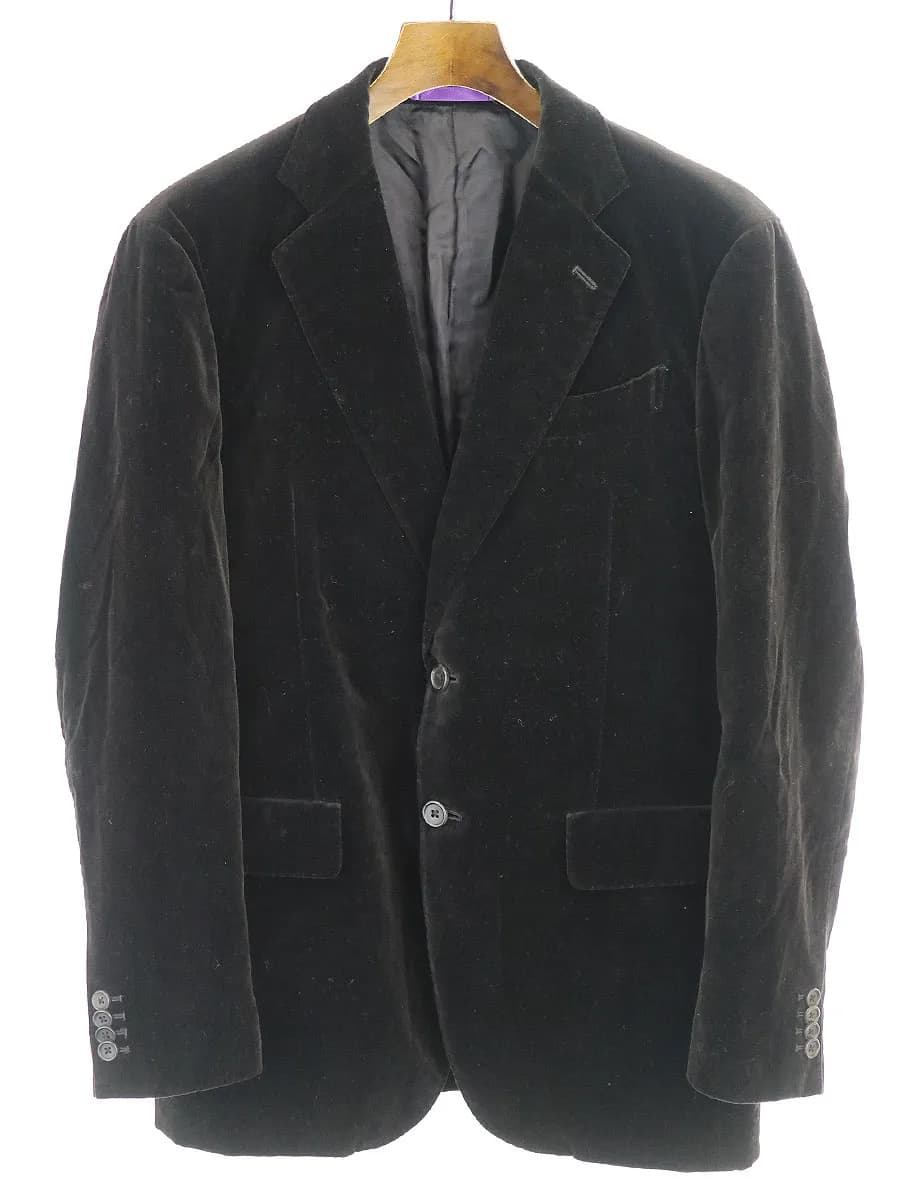 Paul Smith ポールスミス コレクション 2B ベロアテーラードジャケット