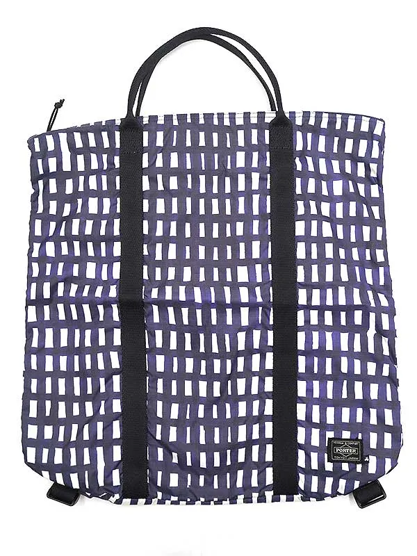 mina perhonen ポーター × ミナペルホネン sora check 2WAYトートバッグ