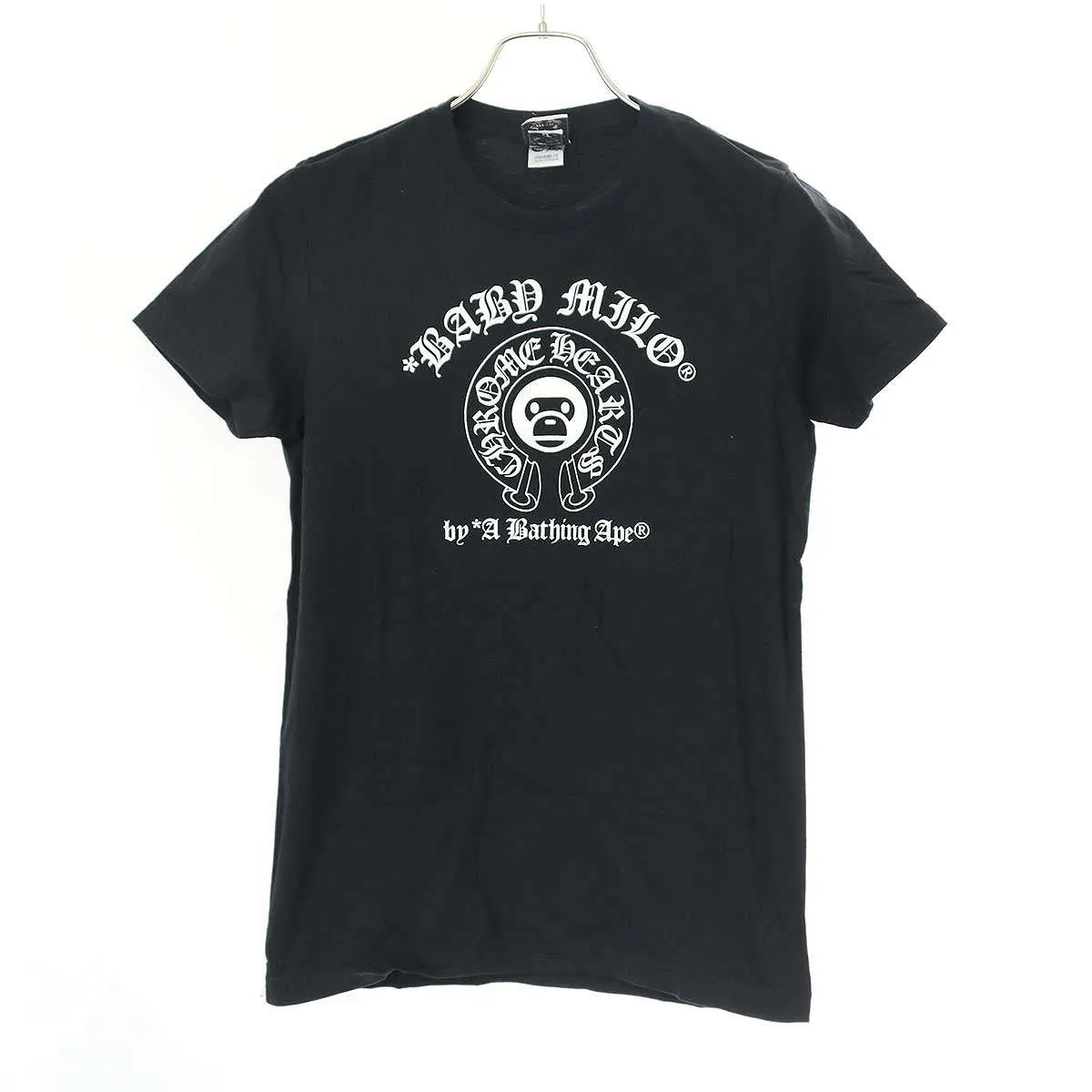 CHROME HEARTS クロムハーツ×アベイシングエイプ Horseshoe Tee ホースシュープリントTシャツ