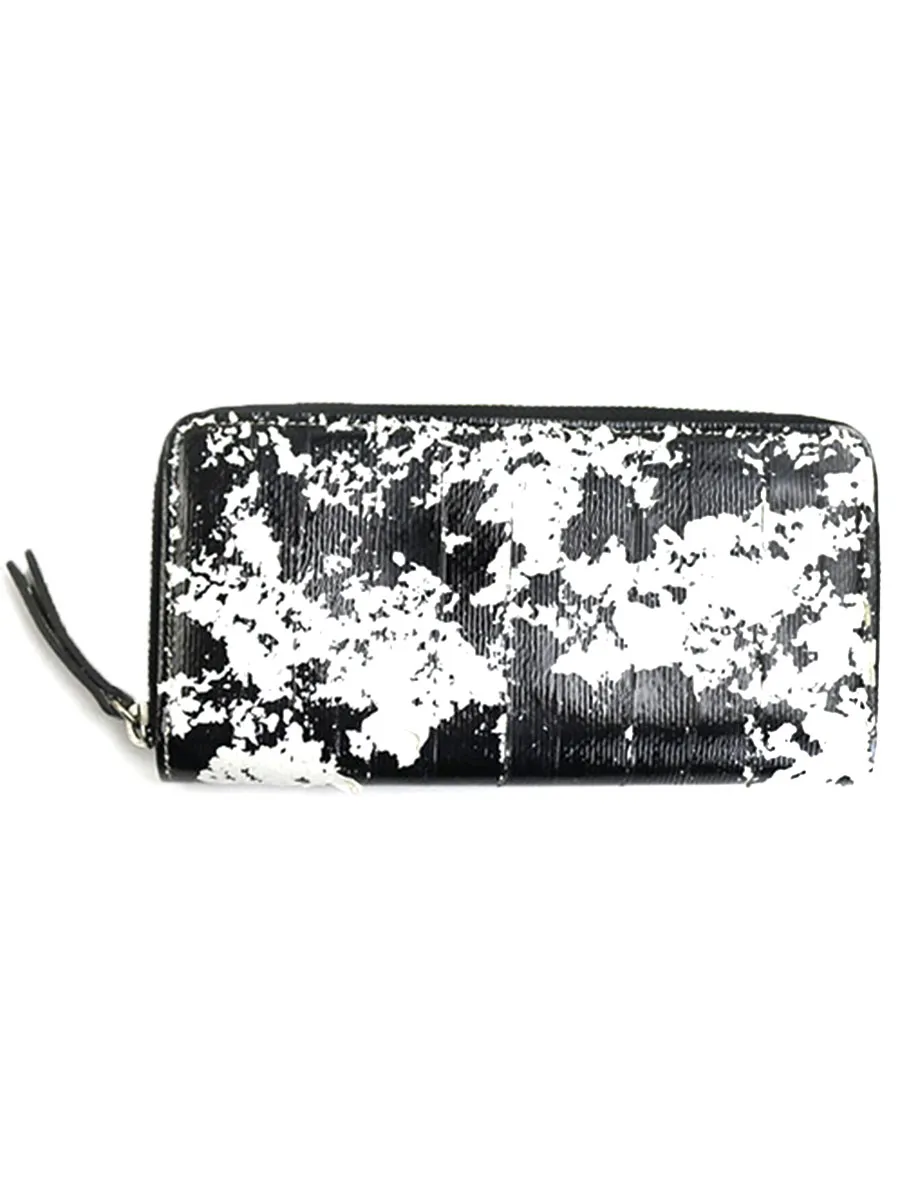 Maison Margiela メゾン マルタン マルジェラ11 17SS ペンキ加工コーティングレザーウォレット