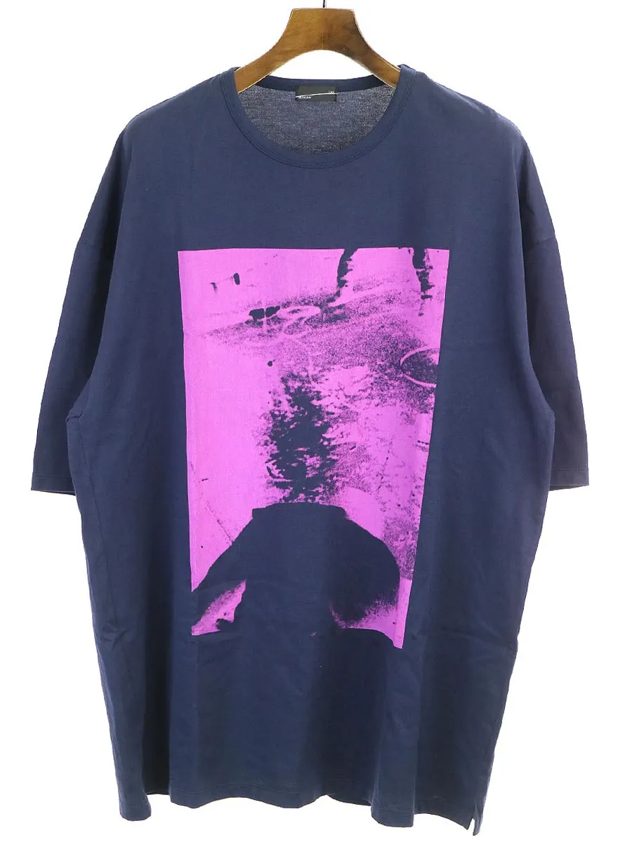 LAD MUSICIAN ラッドミュージシャン 17SS グラフィックプリントスーパービッグTシャツ