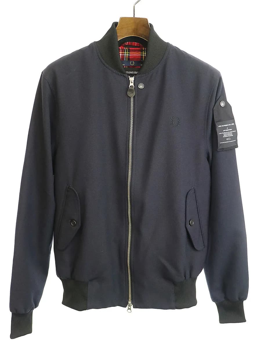 ART COMES FIRST アートカムズファースト × フレッドペリー 17SS BOMBER JACKET ボンバージャケット
