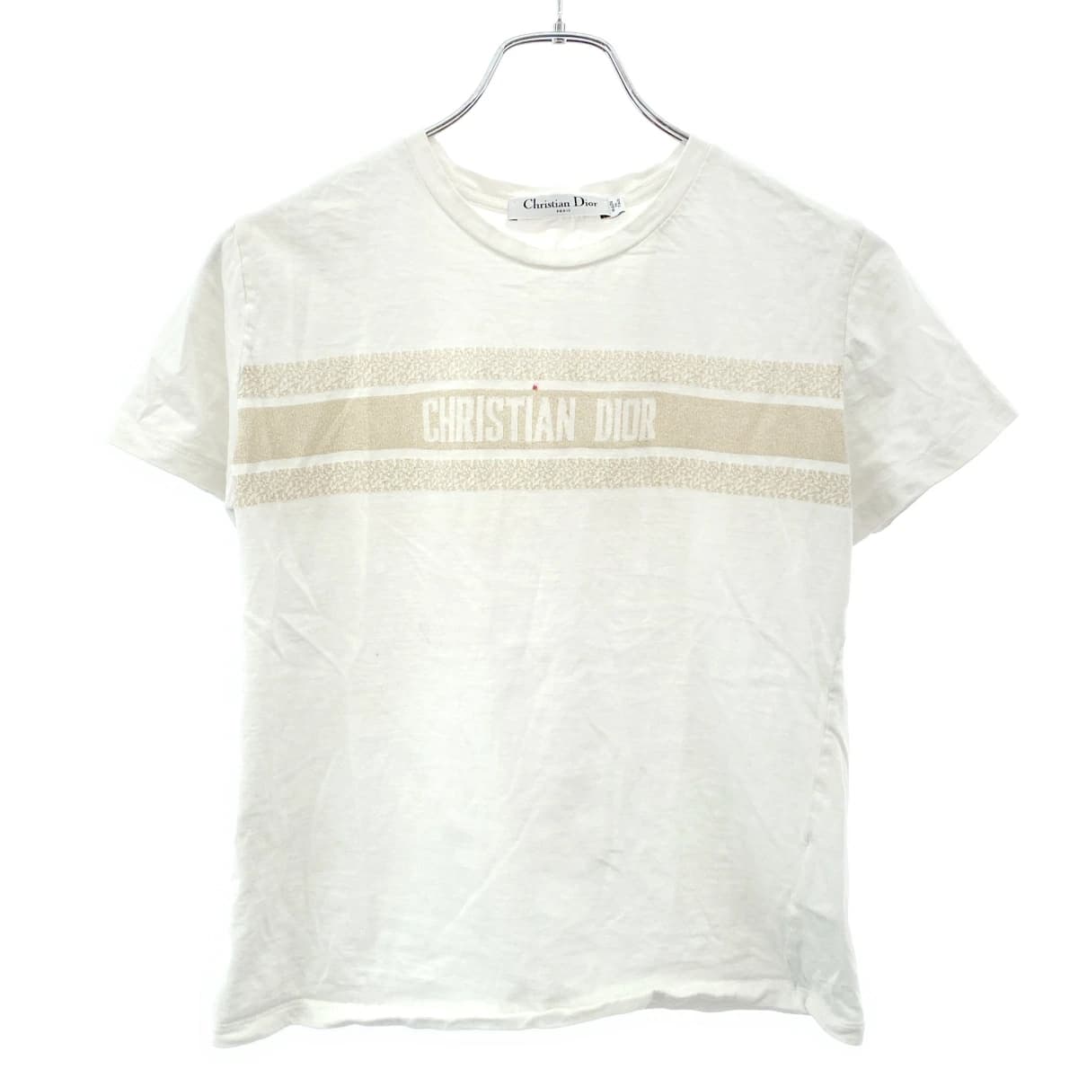 Christian Dior クリスチャンディオール 23SS ラメロゴTシャツ