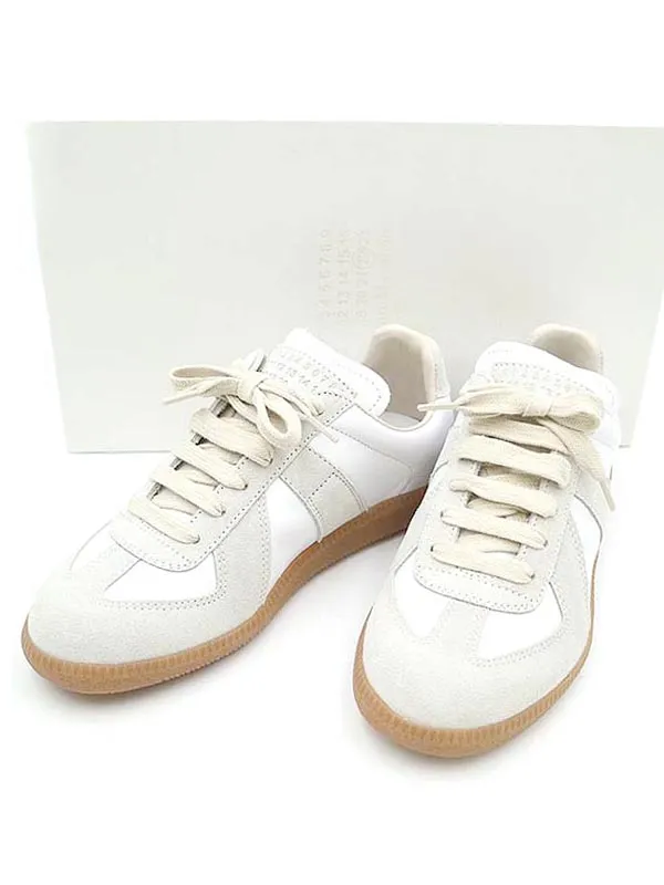 Maison Margiela メゾンマルタンマルジェラ22 20SS REPLICA ジャーマンローカットスニーカー