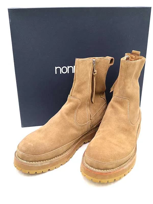 nonnative ノンネイティブ 19AW CARPENTER ZIP UP BOOTS COW LEATHER サイドジップスウェードブーツ