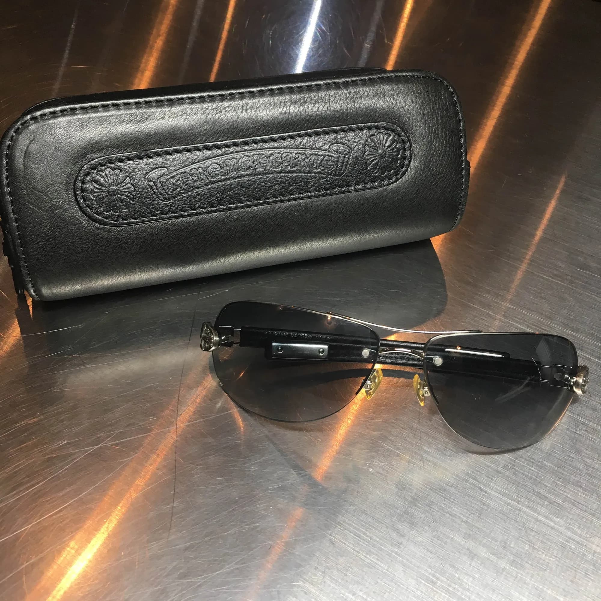 CHROME HEARTS CHROME HEARTS Classic Oval Sunglass
