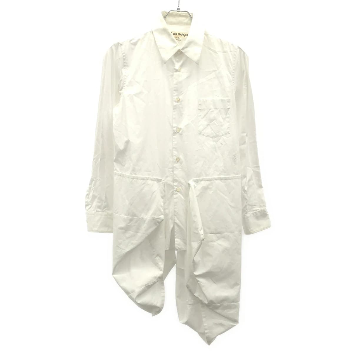 COMME des GARCONS コムデギャルソン 23AW コットンアシンメトリーシャツ GL-B009