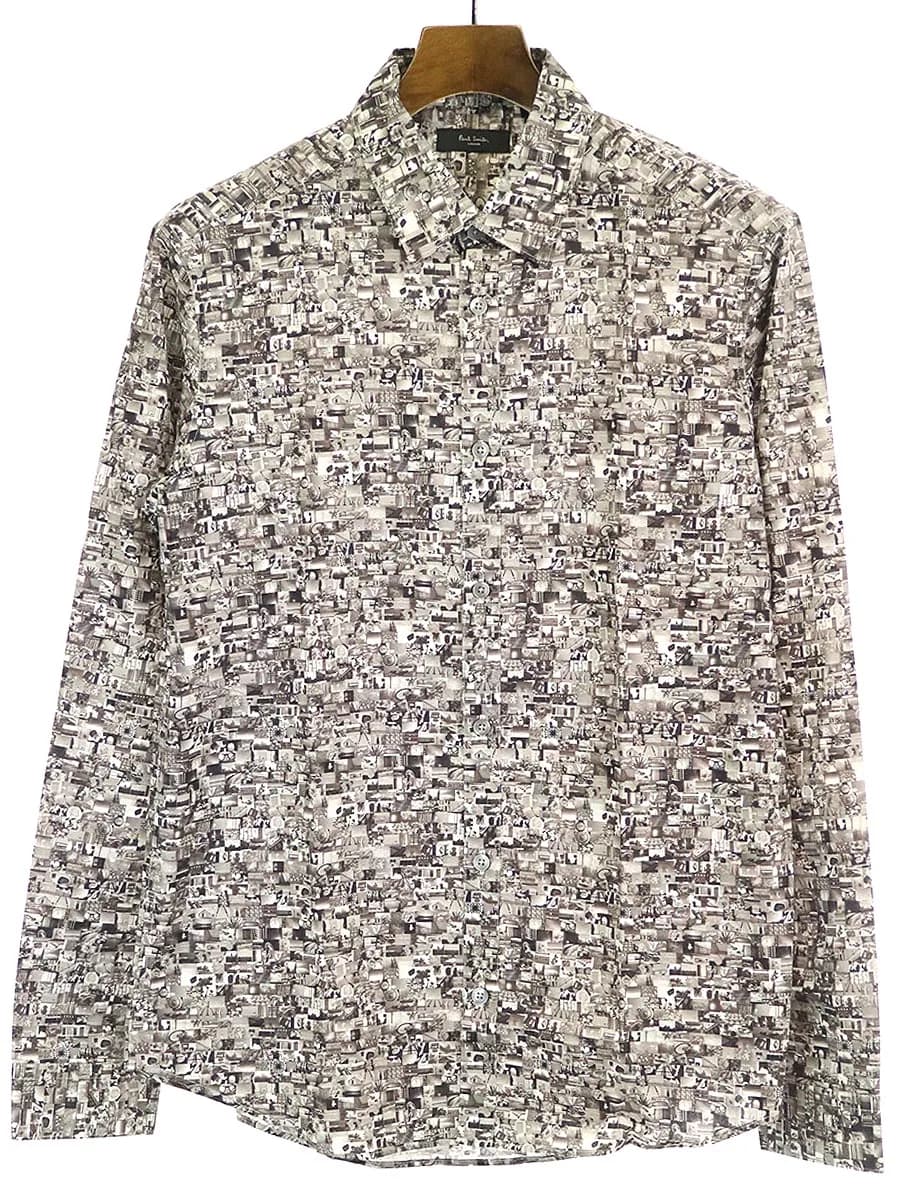 Paul Smith ポールスミス 15SS フォトプリントシャツ