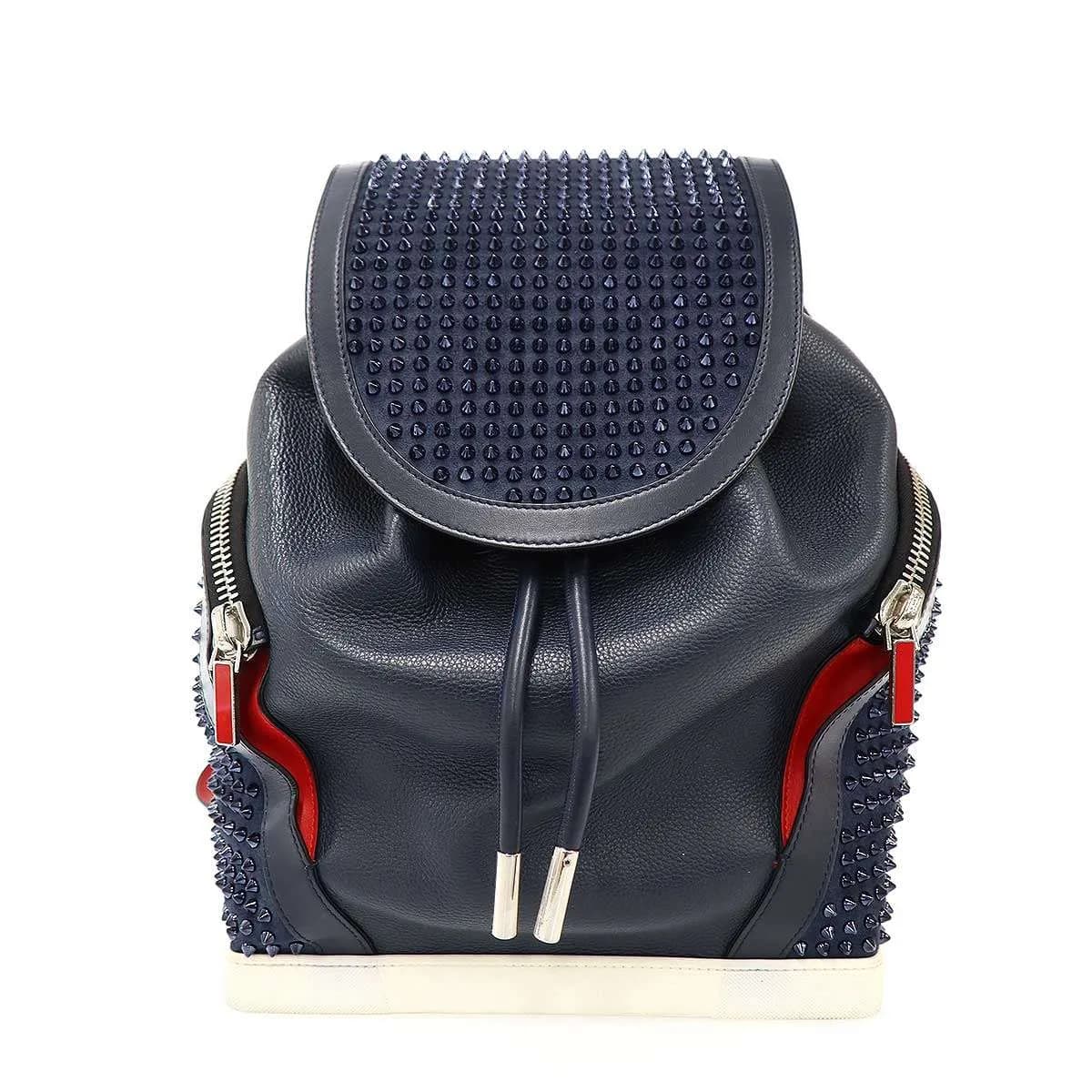 Christian Louboutin クリスチャンルブタン EXPLORAFUNK エクスプローラーファンク スパイクスタッズレザーバックパック