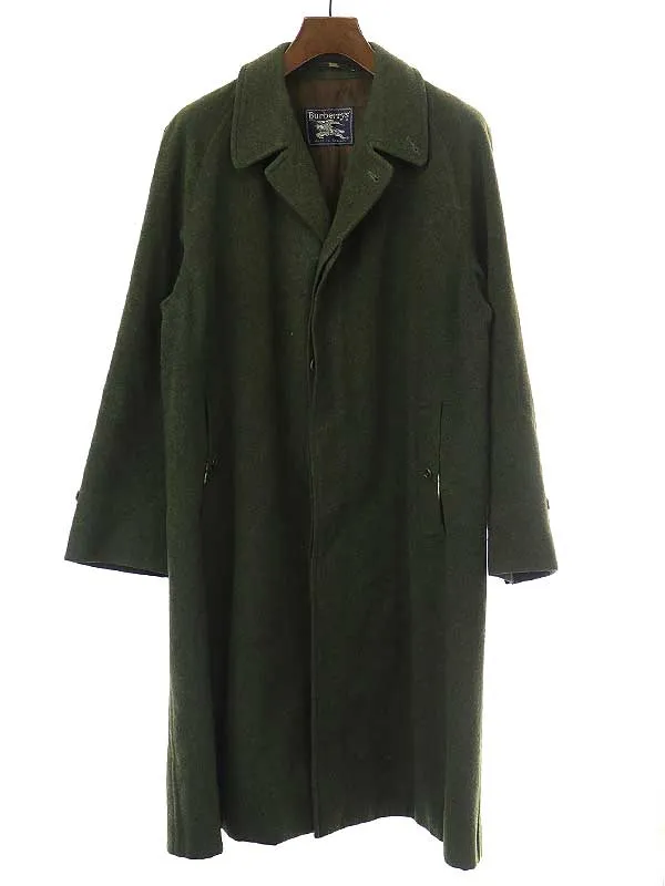 BURBERRY バーバリーズ アルパカ混ウールバルカマーンコート