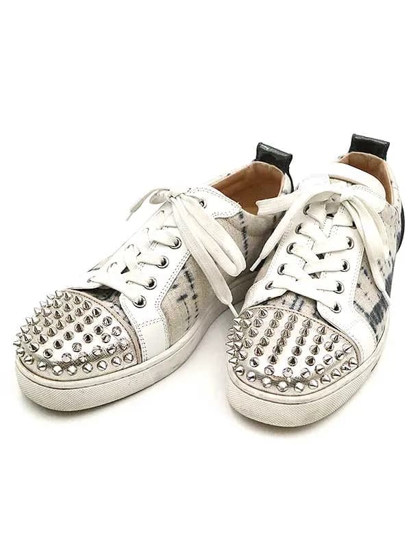 Christian Louboutin クリスチャンルブタン スパイクスタッズローカットスニーカー