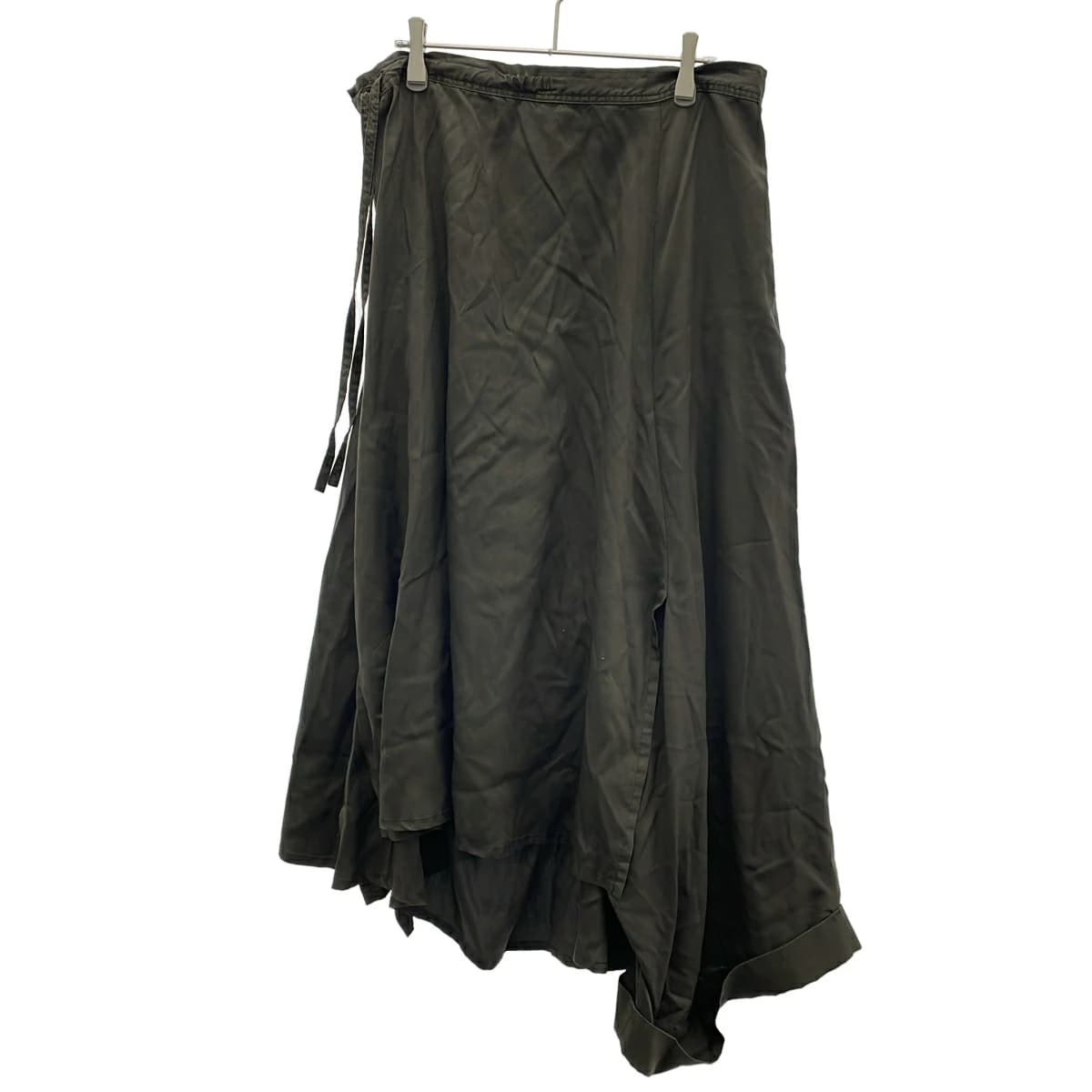 Yohji Yamamoto ヨウジヤマモトコレクションズ 24SS PIGMENT DYEING DRAPED GATHED DETAIL SKIRT スカート FS-S66-201