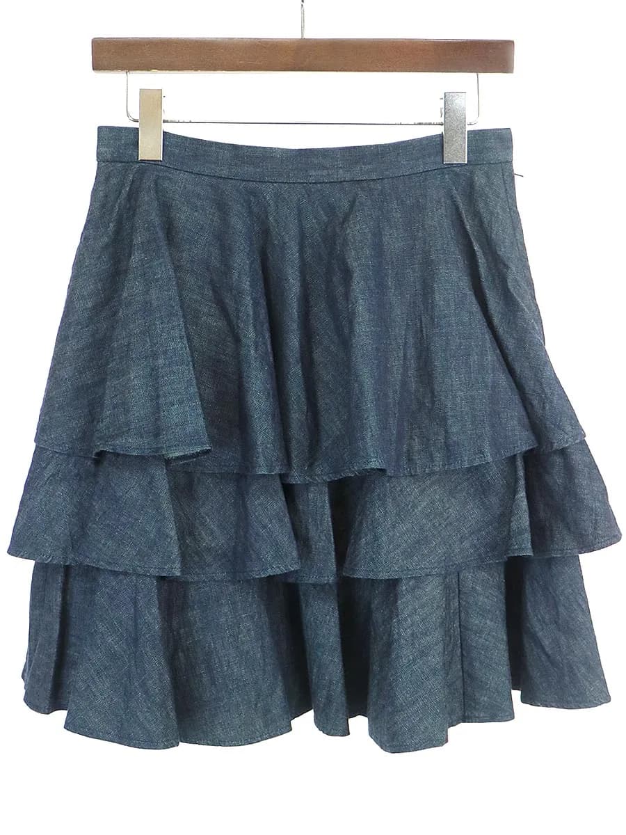 COMME des GARCONS コムデギャルソン シャツ 09AW ティアードダンガリースカート