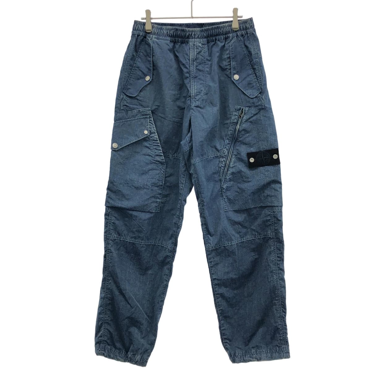 STONE ISLAND ストーンアイランド Hollow Fibre Nylon Indigo-Tc カーゴパンツ K2S153100045S00J3
