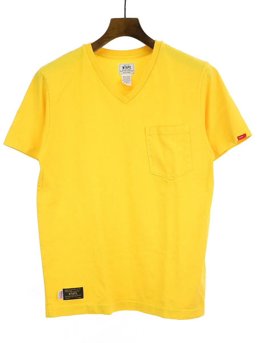 WTAPS WTAPS ダブルタップス 16SS BLANK S/S-V/VネックポケットTシャツ