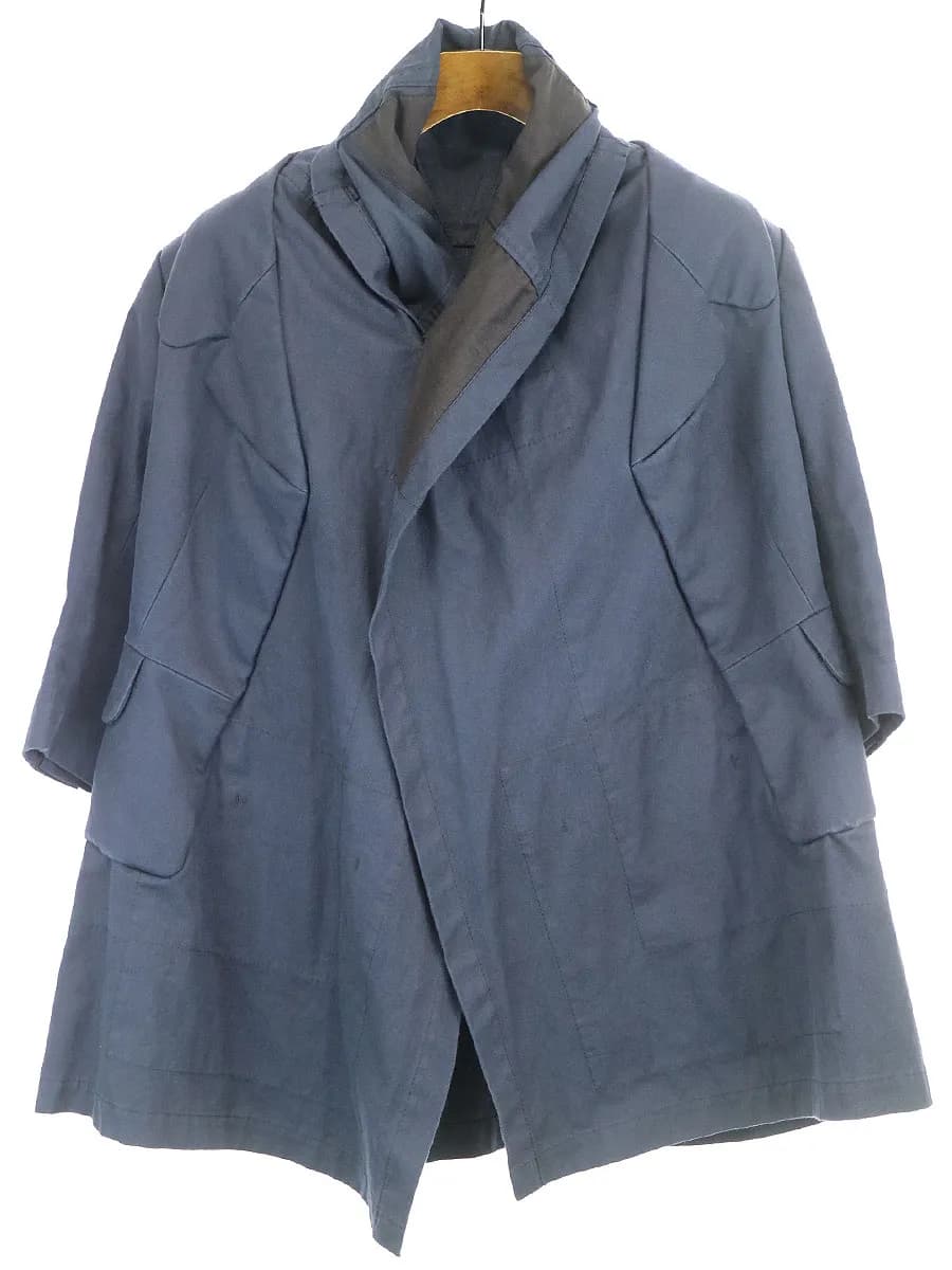 COMME des GARCONS コムデギャルソン 09AW Wonderland期 マントドッキングコットンコート