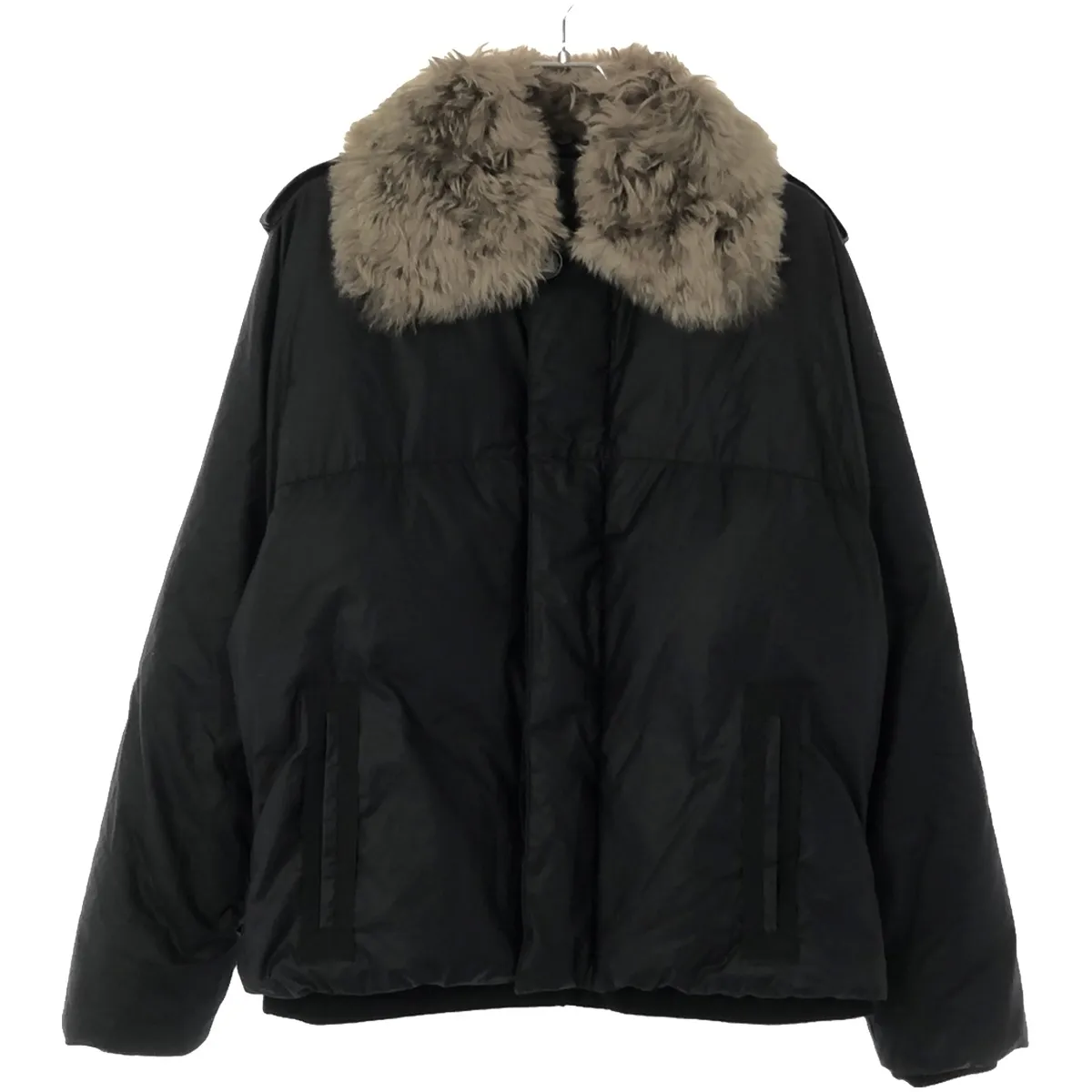 LANVIN ランバン アルパカファー ジップアップブルゾン