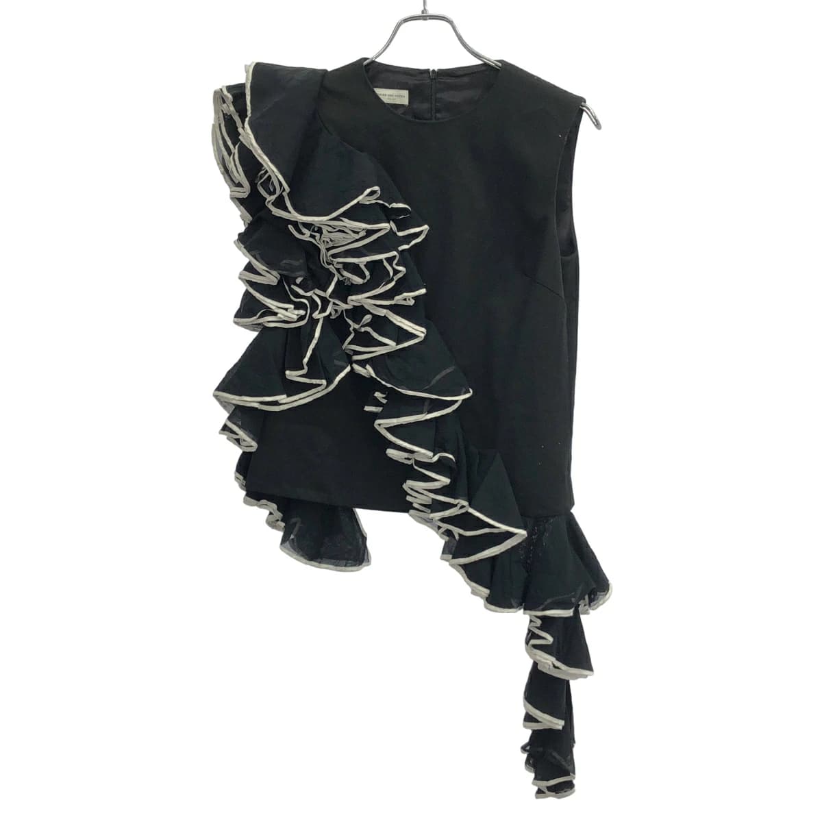 DRIES VAN NOTEN ドリスヴァンノッテン 20SS ラッフルフリルデザイントップス