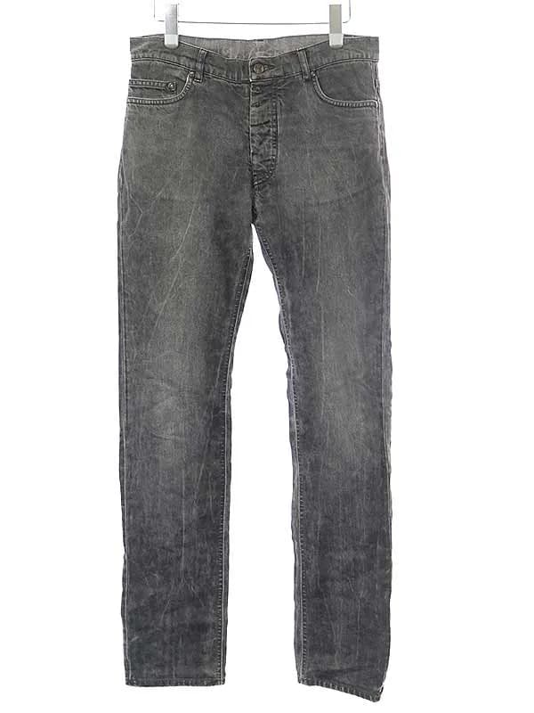 Maison Margiela メゾン マルタン マルジェラ 10 10AW コーティング加工スリムストレートデニムパンツ