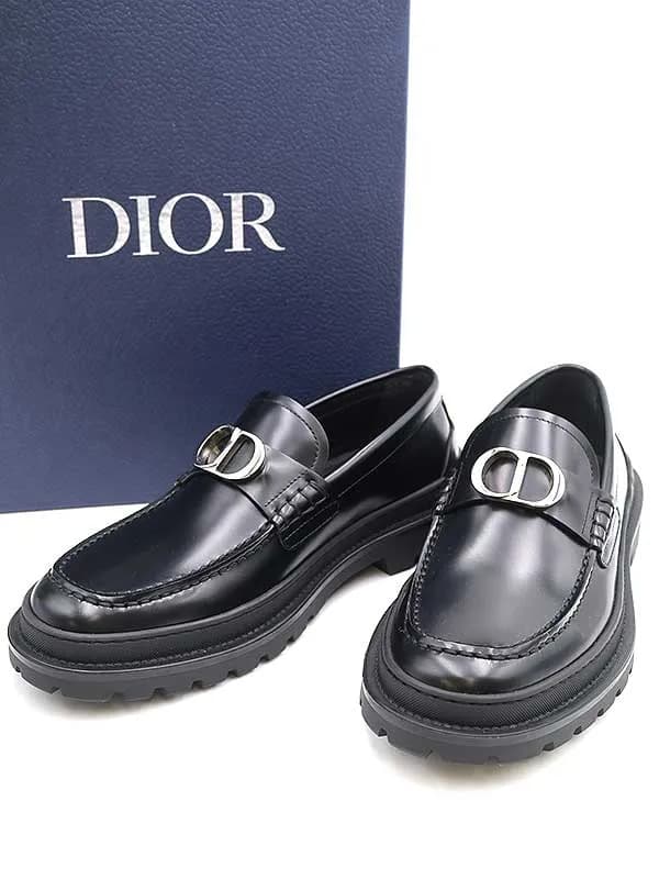 Dior HOMME ディオール 23SS EXPLORER CD LOAFER バックルレザーローファー
